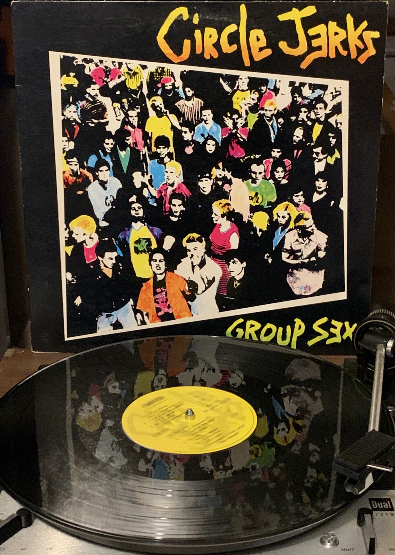 Circle Jerks “group Sex” Vinyl From The Vault